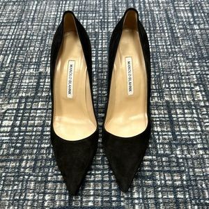 Manolo Blahnik Black Pumps Size 40